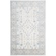 Safavieh Moharaja 5' X 8' Handmade Bamboo Silk Rug in Ivory and Blue