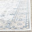 Safavieh Moharaja 8' X 10' Handmade Bamboo Silk Rug in Ivory and Blue