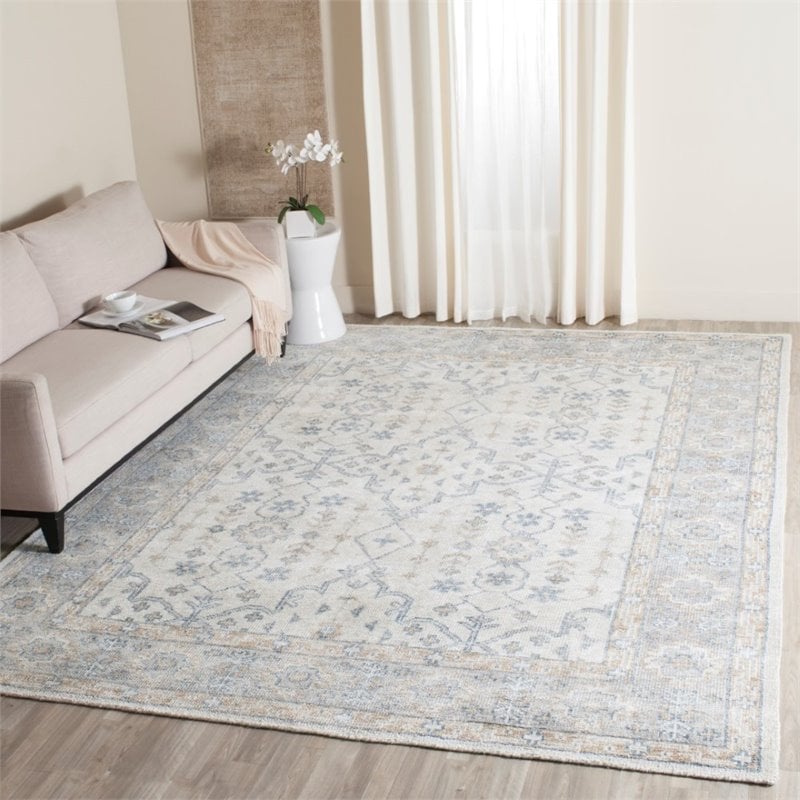 10 Handmade Bamboo Silk Rug In Ivory, Bamboo Silk Rugs Pros And Cons