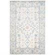 Safavieh Moharaja 8' X 10' Handmade Bamboo Silk Rug in Ivory and Blue