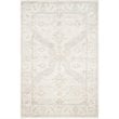 Safavieh Moharaja 4' X 6' Handmade Bamboo Silk Rug in Beige and Blue
