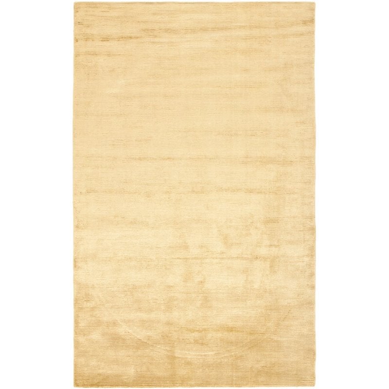 Safavieh Mirage 9' X 12' Loom Knotted Viscose Pile Rug in Gold