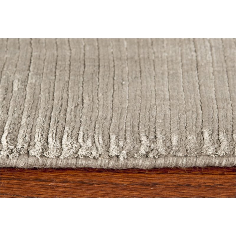 Safavieh Mirage 10' X 14' Loom Knotted Viscose Pile Rug in Graphite