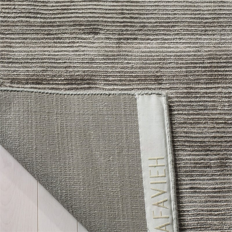 Safavieh Mirage 4' X 6' Loom Knotted Viscose Pile Rug in Graphite