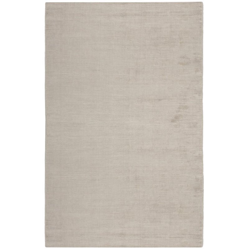 Safavieh Mirage 4' X 6' Loom Knotted Rug in Light Silver