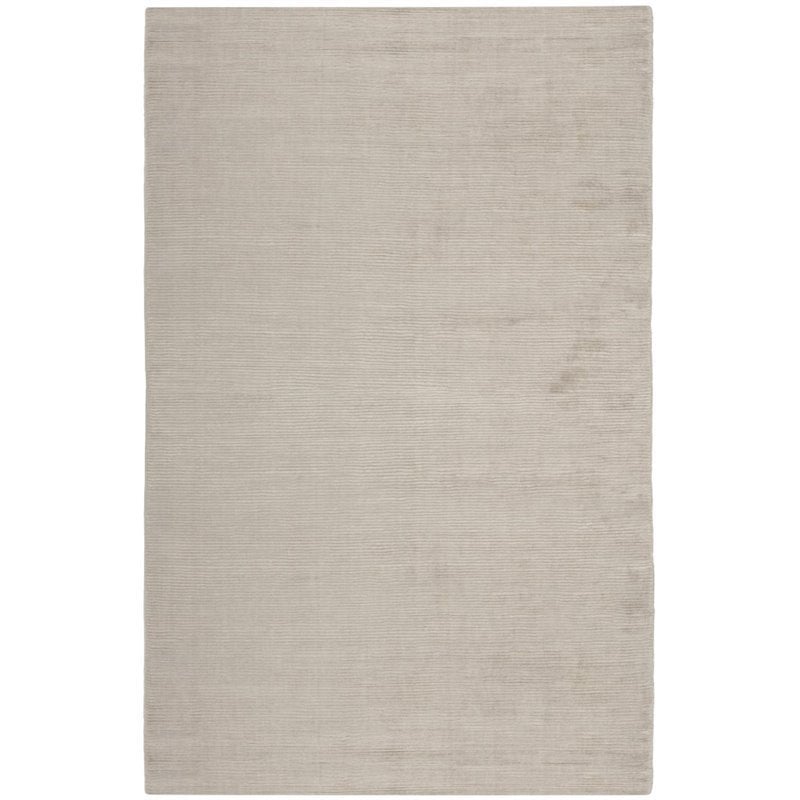 Safavieh Mirage 5' X 8' Loom Knotted Rug in Light Silver