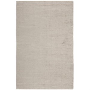 Safavieh Mirage 5' X 8' Loom Knotted Rug in Light Silver