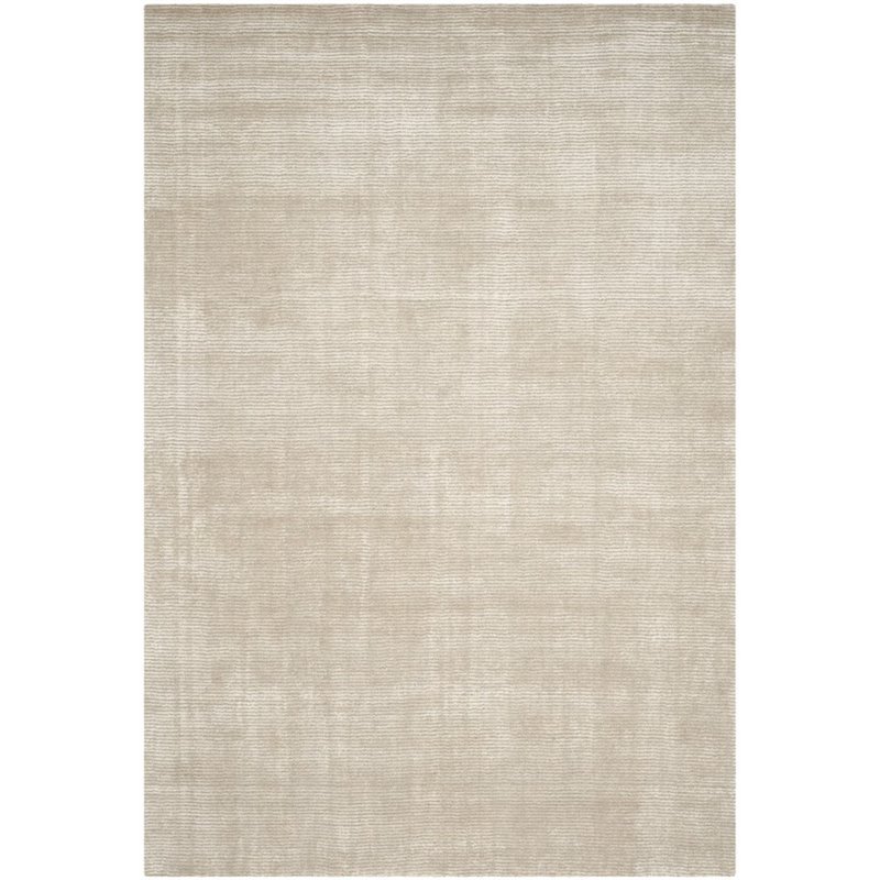 Safavieh Mirage 8' X 10' Loom Knotted Rug in Silver and Green