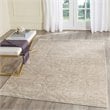 Safavieh Mirage 4' X 6' Loom Knotted Viscose Pile Rug in Silver