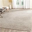 Safavieh Mirage 4' X 6' Loom Knotted Viscose Pile Rug in Silver