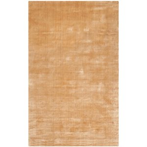 Safavieh Mirage 10' X 14' Loom Knotted Viscose Pile Rug in Old Gold
