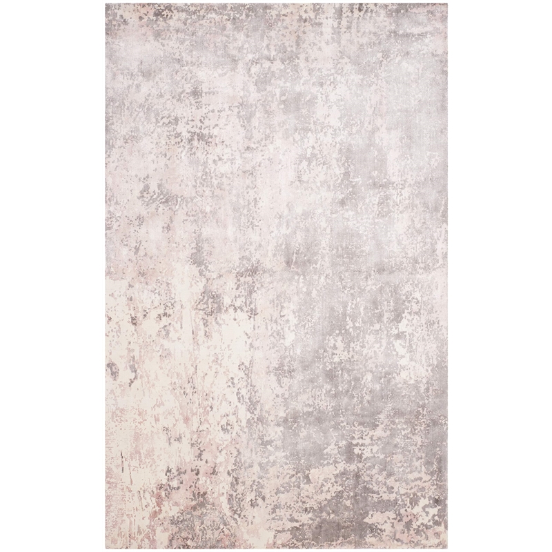 Safavieh Mirage 9' X 12' Loom Knotted Viscose Pile Rug in Pink