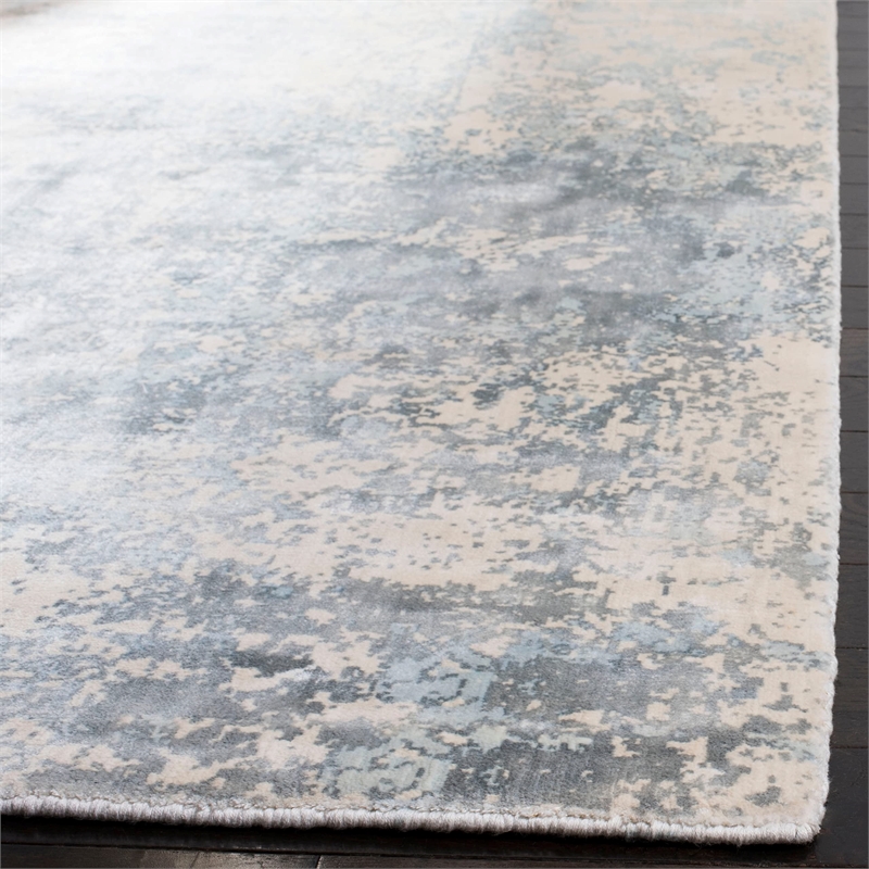 Safavieh Mirage 9' X 12' Loom Knotted Viscose Pile Rug in Aqua