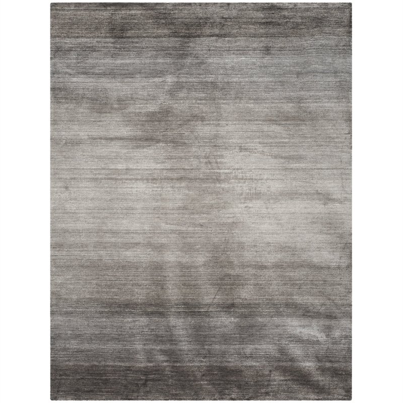 Safavieh Mirage 9' X 12' Hand Woven Viscose and Cotton Rug in Black