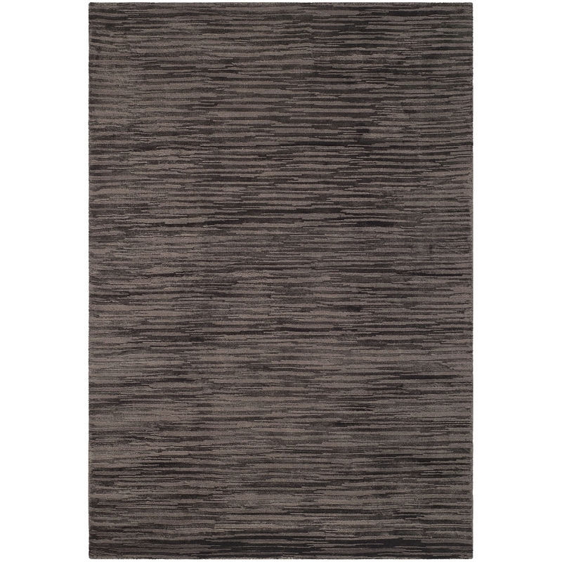 Safavieh Mirage 4' X 6' Hand Woven Banana Silk Pile Rug in Charcoal