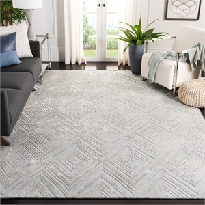 Safavieh Mirage 6' X 9' Hand Woven Wool Viscose and Cotton Rug in Blue