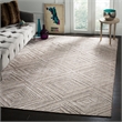 Safavieh Mirage 6' X 9' Hand Woven Wool Viscose and Cotton Rug in Blue