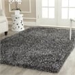 Safavieh Malibu Shag 10' X 14' Hand Tufted Rug in Charcoal