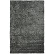 Safavieh Malibu Shag 10' X 14' Hand Tufted Rug in Charcoal