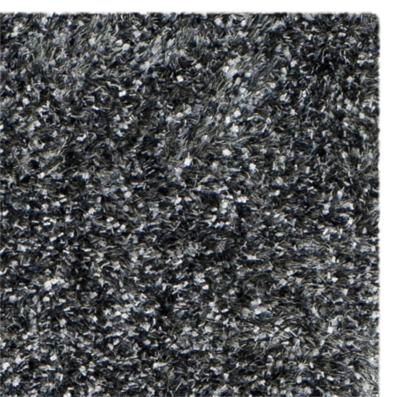 Safavieh Malibu Shag 10' X 14' Hand Tufted Rug in Charcoal