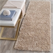 Safavieh Malibu Shag 10' X 14' Hand Tufted Rug in Natural