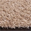 Safavieh Malibu Shag 5' Round Hand Tufted Rug in Natural