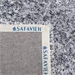 Safavieh Malibu Shag 5' Round Hand Tufted Rug in Silver