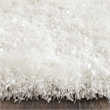 Safavieh Malibu Shag 10' X 14' Hand Tufted Polyester Pile Rug in White