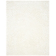 Safavieh Malibu Shag 10' X 14' Hand Tufted Polyester Pile Rug in White