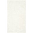 Safavieh Malibu Shag 3' X 5' Hand Tufted Polyester Pile Rug in White