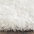 Safavieh Malibu Shag 3' X 5' Hand Tufted Polyester Pile Rug in White