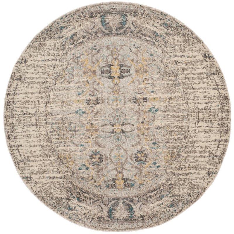 Safavieh Monaco 8' X 11' Power Loomed Polypropylene Rug in Gray