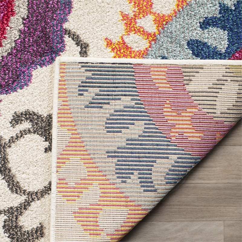 Safavieh Monaco 10' X 14' Power Loomed Polypropylene Rug in Ivory