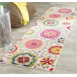 Safavieh Monaco 5' Round Power Loomed Polypropylene Rug in Ivory