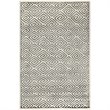 Safavieh Mosaic 4' X 6' Hand Knotted Rug in Beige and Gray
