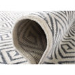 Safavieh Mosaic 6' X 9' Hand Knotted Rug in Beige and Gray