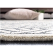 Safavieh Mosaic 6' X 9' Hand Knotted Rug in Beige and Gray