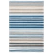 Safavieh Marbella 3' X 5' Hand Woven Wool and Cotton Rug in Blue