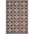 Safavieh Martha Stewart 5' X 8' Flatweave Rug in Tilled Soil Brown