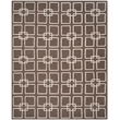 Safavieh Martha Stewart 8' X 10' Flatweave Rug in Tilled Soil Brown