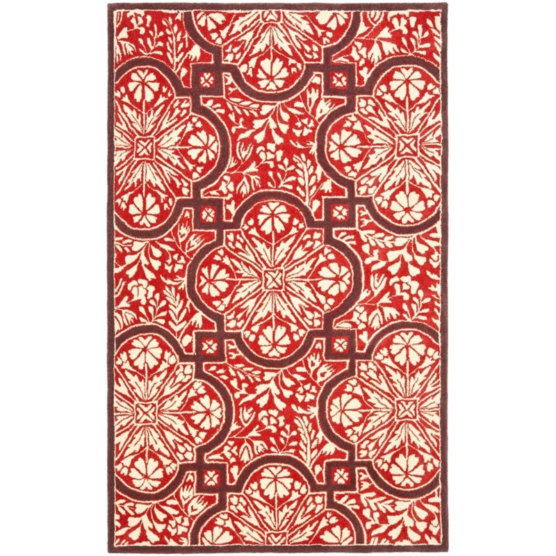 Safavieh Martha Stewart 5' X 8' Tufted Hand loomed Wool Rug