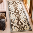 Safavieh Martha Stewart 4' X 6' Tufted Hand loomed Wool Rug in Mariner