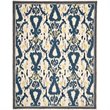 Safavieh Martha Stewart 5' X 8' Tufted Hand loomed Wool Rug in Mariner