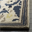 Safavieh Martha Stewart 4' X 6' Tufted Hand loomed Wool Rug in Clove