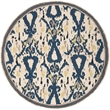 Safavieh Martha Stewart 8' Round Tufted Hand loomed Wool Rug
