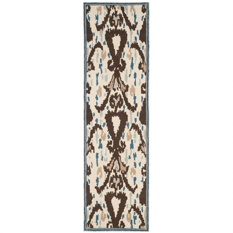 Safavieh Martha Stewart 8' Round Tufted Hand loomed Wool Rug