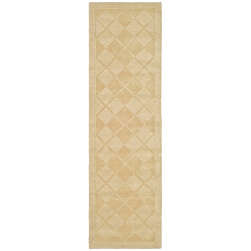 Safavieh Martha Stewart 5' X 8' Tufted Hand loomed Wool Rug in Hickory