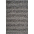 Safavieh Montauk 5' X 7' Hand Woven Cotton Rug in Ivory and Dark Gray