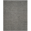 Safavieh Montauk 8' X 10' Hand Woven Cotton Rug in Ivory and Dark Gray