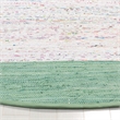 Safavieh Montauk 4' Round Hand Woven Cotton Rug
